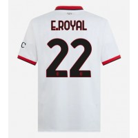 AC Milan Emerson Royal #22 Replica Away Shirt 2024-25 Short Sleeve